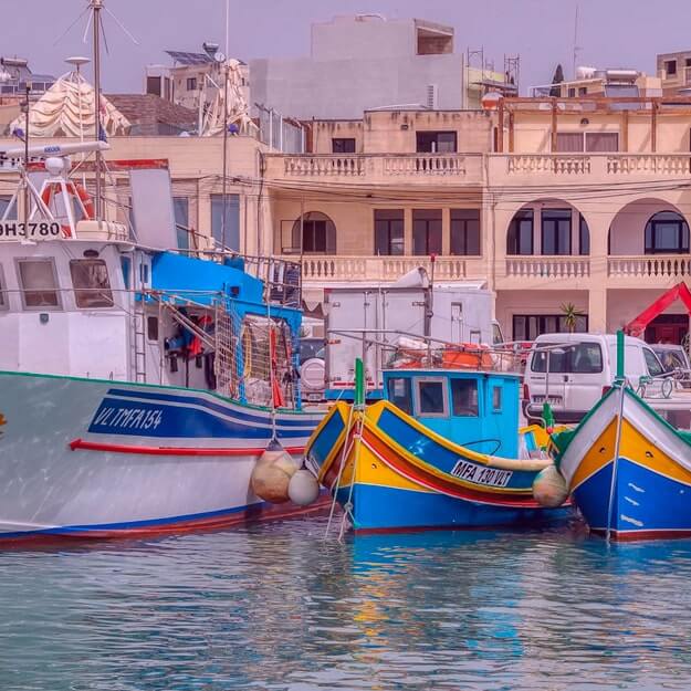 Atrakcje na Malcie: wioska rybacka Marsaxlokk