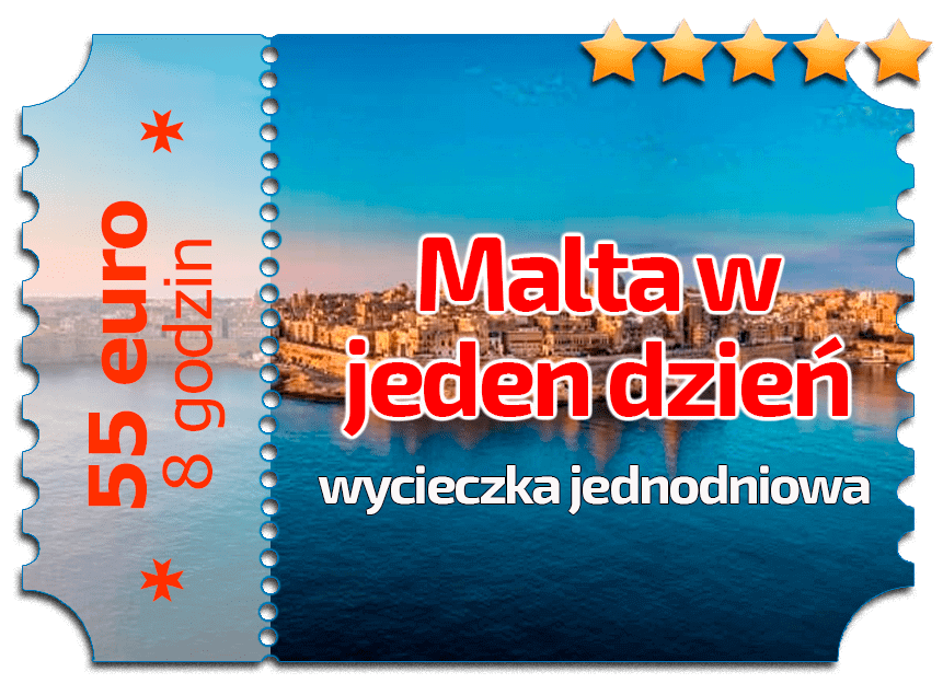 Wycieczka Malta w jeden dzień