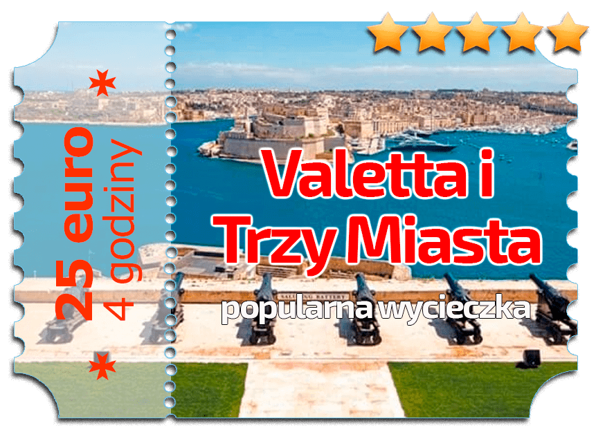 Wycieczka Valetta i Trzy Miasta