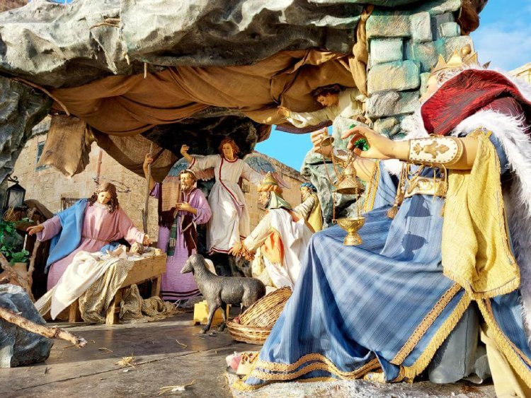 Boże Narodzenie na Malcie - Szopka bożonarodzeniowa