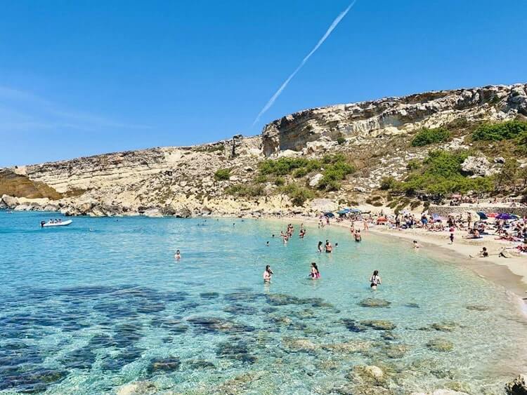 Plaże na Malcie: Paradise Bay